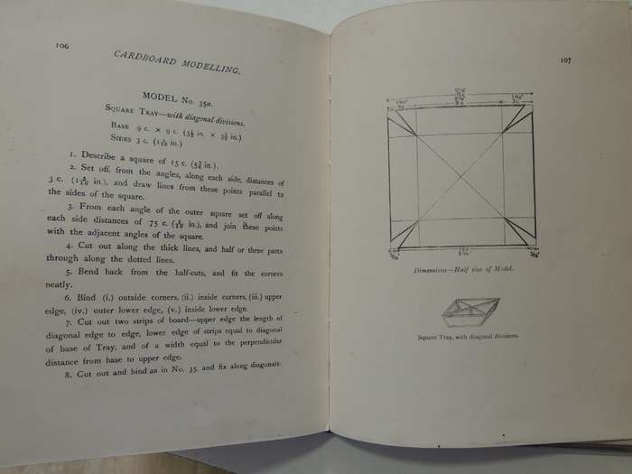 A Manual of Cardboard Modelling, With Full Working Drawings & Instructions - William Heaton