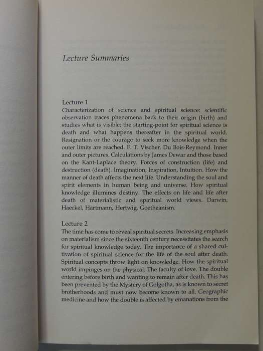 Secret Brotherhoods: And the Mystery of the Human Double  May 2004 - Rudolf Steiner