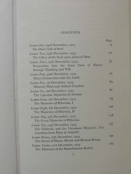 Mystery Knowledge and Mystery Centres 14 Lectures Given in Dornach November 1923 - Rudolf Steiner