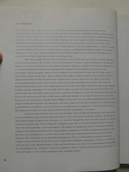 501 Must-Read Books