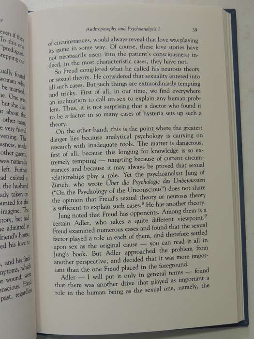 Psychoanalysis & Spiritual Psychology: 5 Lectures in Dornach & Munich ...1912,1921 Rudolf Steiner