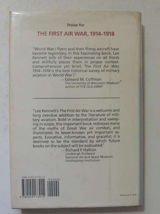 The First Air War 1914-1918- Lee Kennet