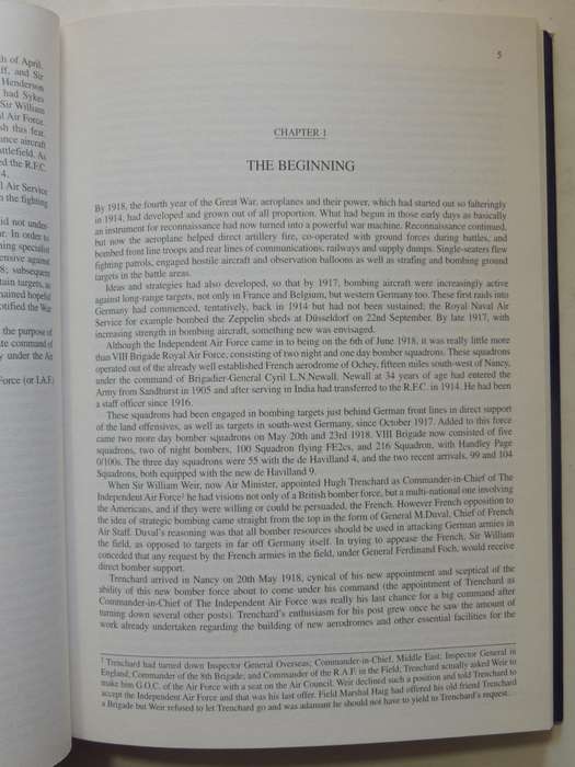 Independent Force: The War Diary Of The Daylight Squadrons Of The Independent Air Force June-Novembe