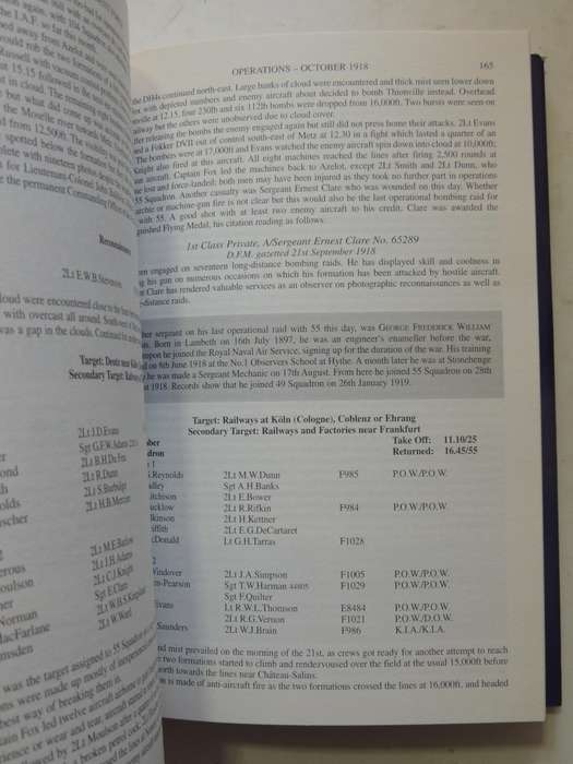 Independent Force: The War Diary Of The Daylight Squadrons Of The Independent Air Force June-Novembe