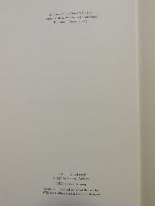 The Hunting Hypothesis - Robert Ardrey