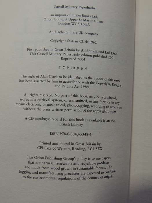 The Fall Of Crete - Alan Clark