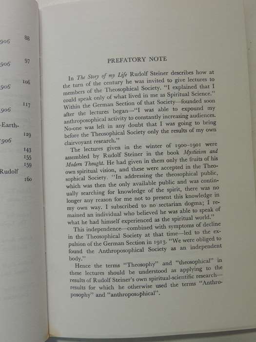 At the Gates of Spiritual Science - Rudolf Steiner  SCARCE