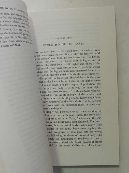 At the Gates of Spiritual Science - Rudolf Steiner  SCARCE