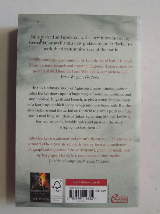 Agincourt: The King, The Campaign, The Battle - Juliet Barker