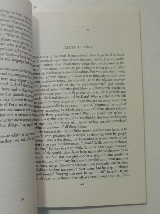 Human and Cosmic Thought- Rudolf Steiner  1977