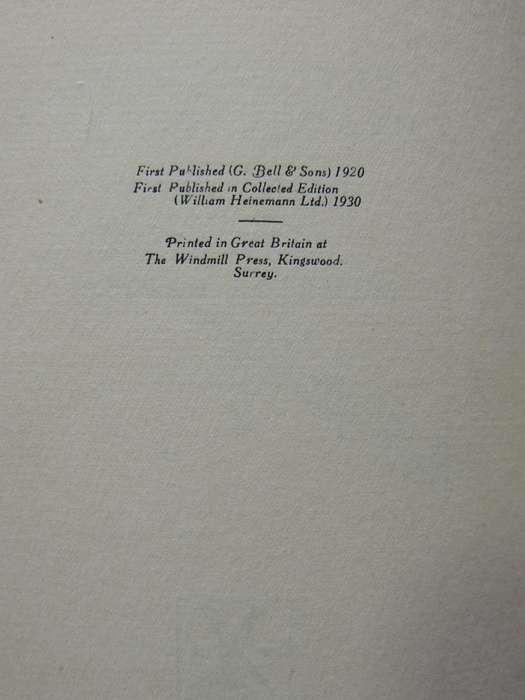 Flying Corps Headquarters 1914-1918- Maurice Baring