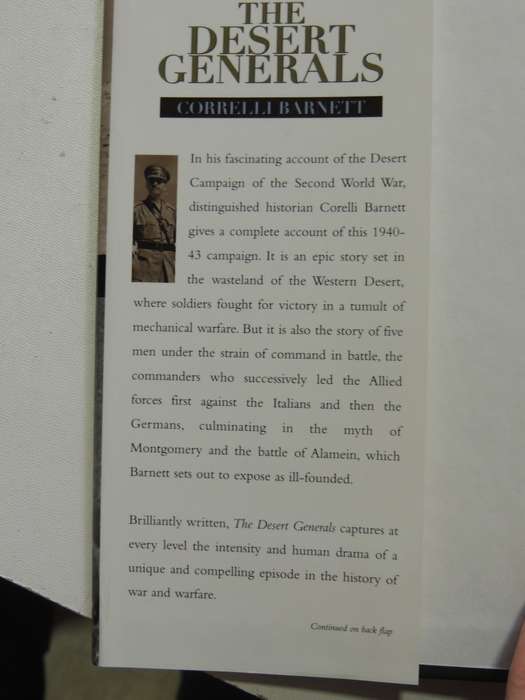 The Desert Generals - Correlli Barnett