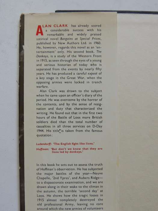 The Donkeys - Alan Clark