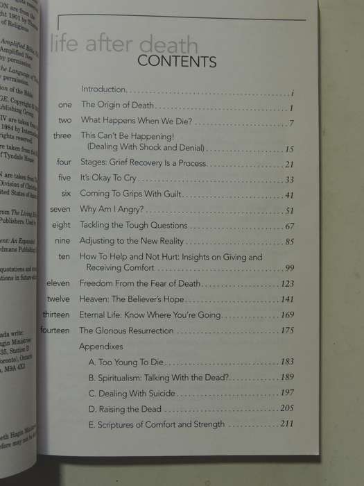 Life After Death, Rediscovering Life after the Loss of a Loved One- Tony Cooke