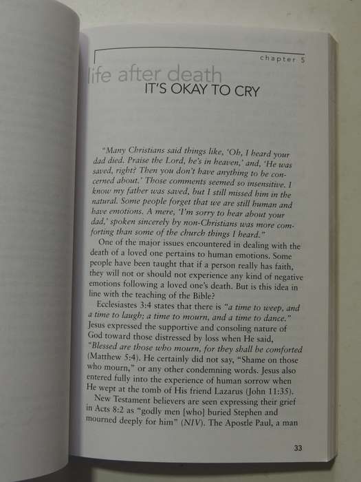 Life After Death, Rediscovering Life after the Loss of a Loved One- Tony Cooke