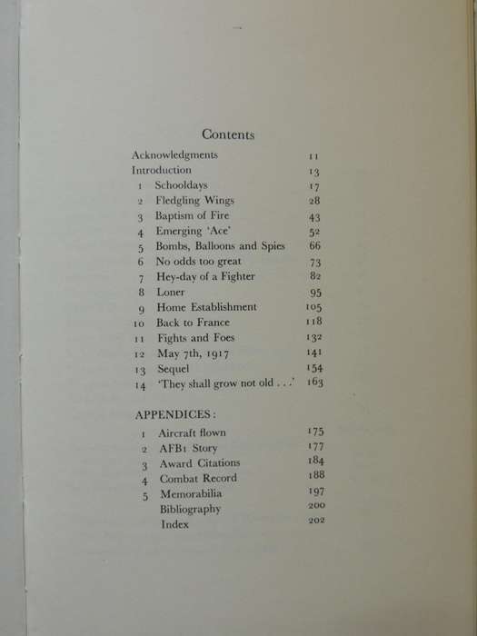 Albert Ball, V.C.  - Chaz Bowyer