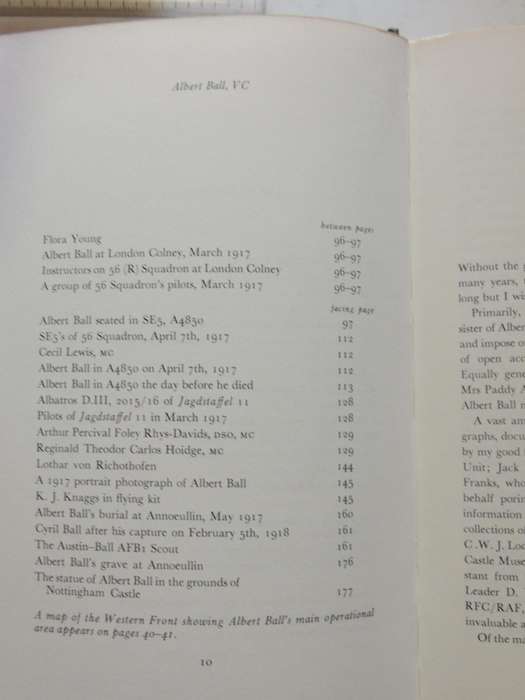 Albert Ball, V.C.  - Chaz Bowyer