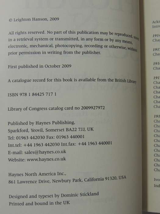 Plough & Scatter: The Diary-Journal Of A First World War Gunner - J. Ivor Hanson & Alan Wakefield