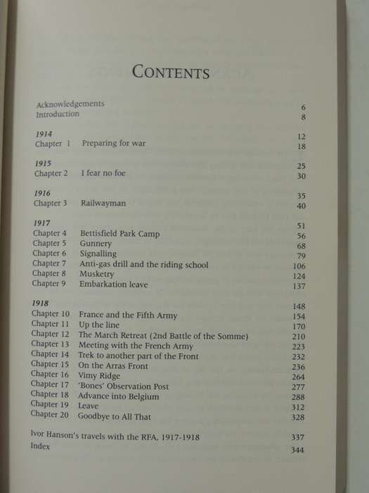 Plough & Scatter: The Diary-Journal Of A First World War Gunner - J. Ivor Hanson & Alan Wakefield