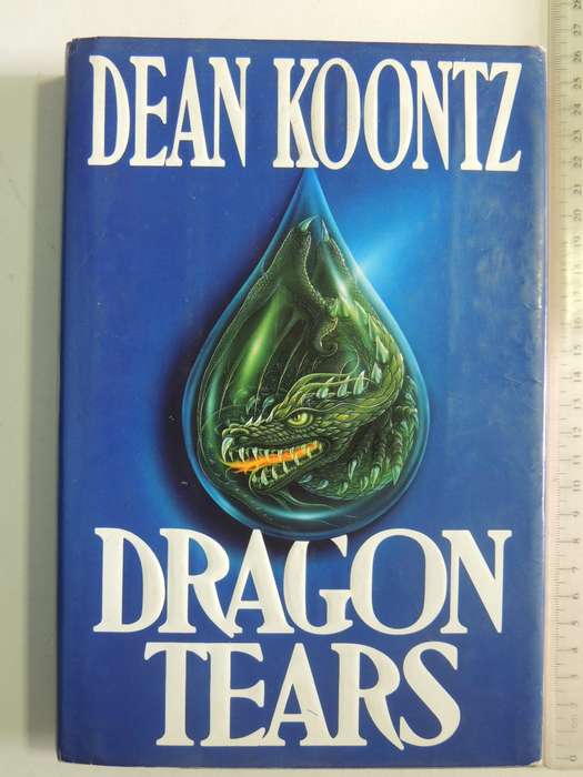 Dragon Tears - Dean Koontz     1st Edition & Ex-library