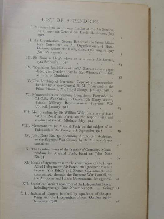 The War In The Air: Being The Story Of The Part Played In The Great War .. Royal Air Force HA Jones