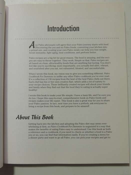 Paleo Cookbook for Dummies - Dr Kellyann Petrucci