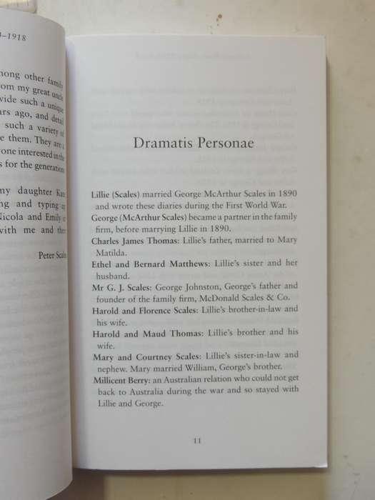 A Home Front Diary 1914-1918 - Lillie Scales