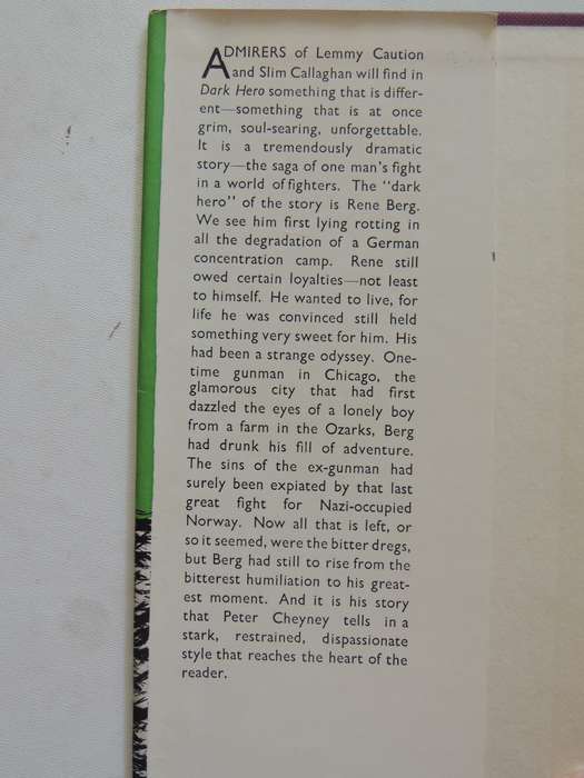 Dark Hero - Peter Cheyney