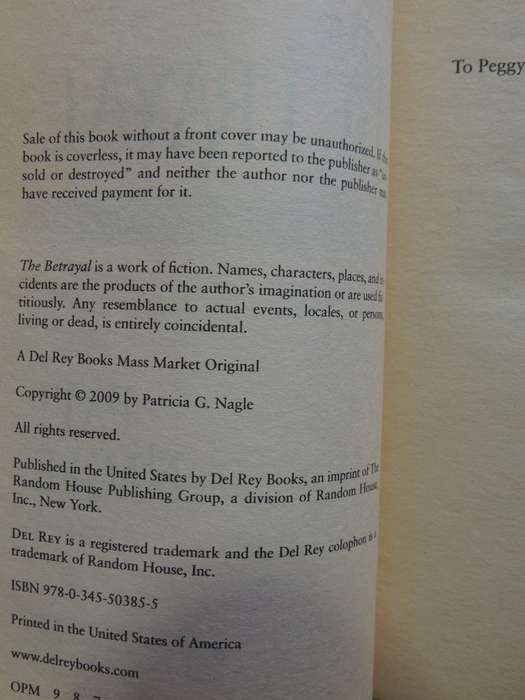 The Betrayal  - Pati Nagle