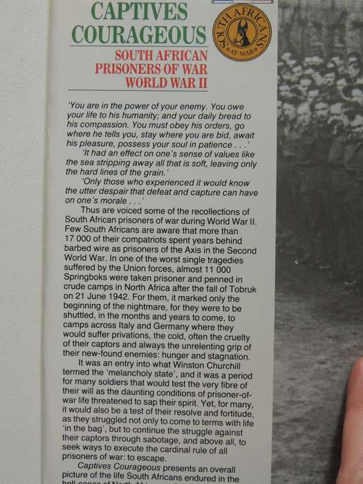 Captives Courageous: South African Prisoners Of World War II - Maxwell Leigh