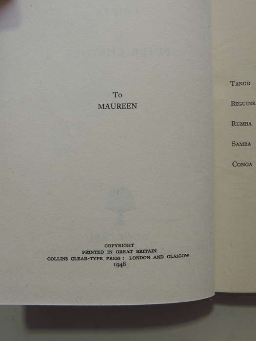 Dark Wanton  - Peter Cheyney        First Ed 1948