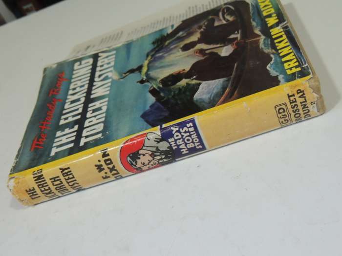 The Flickering Torch Mystery  - Franklin W. Dixon   Circa 1950s
