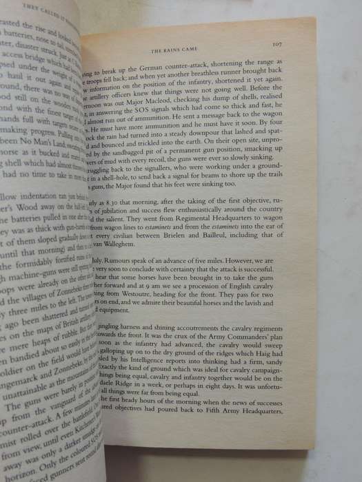 They Called It Passchendaele The Story Of The 3rd Battle Of Ypres & The Men ..... Lyn MacDonald