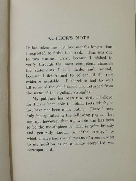 The Truth About The Dardanelles - Sydney A. Moseley  1st Edition 1916