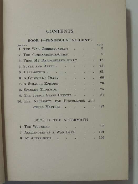 The Truth About The Dardanelles - Sydney A. Moseley  1st Edition 1916