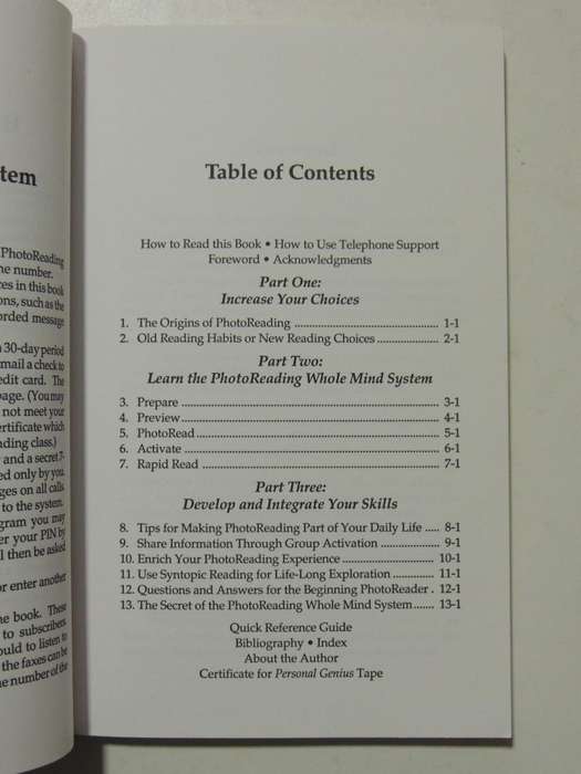 The PhotoReading Whole Mind System  - Paul R. Scheele