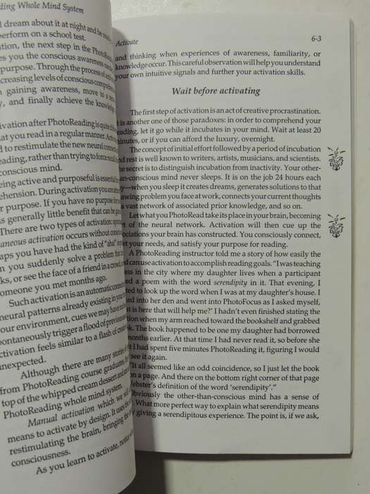 The PhotoReading Whole Mind System  - Paul R. Scheele