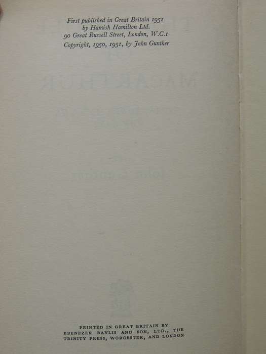 The Riddle Of MacArthur - John Gunther