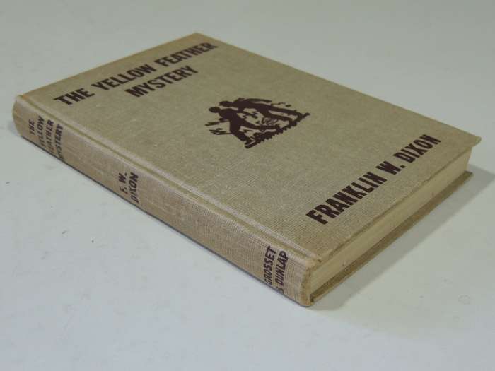 The Yellow Feather Mystery  - Franklin W. Dixon   Circa 1950s