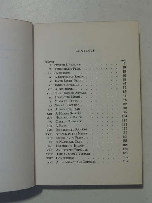 The Hooded Hawk Mystery - Franklin W. Dixon  Circa 1950s
