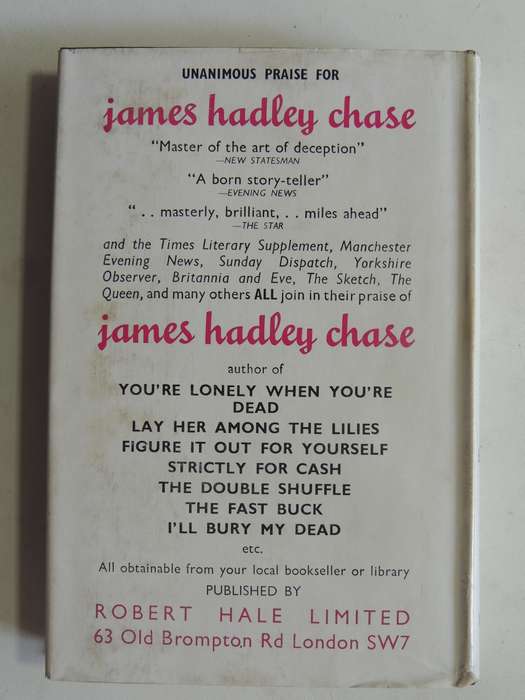 This Way For A Shroud- James Hadley Chase    First British Ed. 1953