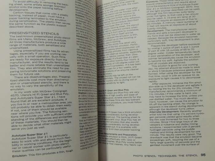 The Artist's Silkscreen Manual - Andrew B. Gardner