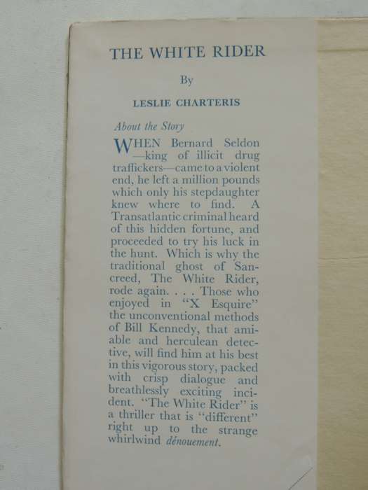 The White Rider - Leslie Charteris