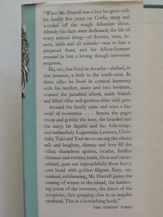 My Family And Other Animals - Gerald Durrell     1st Edition 4th Impression 1957