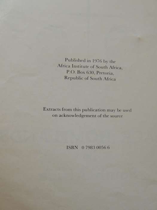 Blackhomelands In South Africa  - T. Malan & P.S. Hattingh   (As Is)