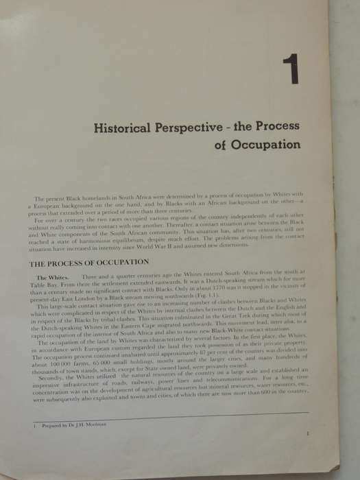 Blackhomelands In South Africa  - T. Malan & P.S. Hattingh   (As Is)