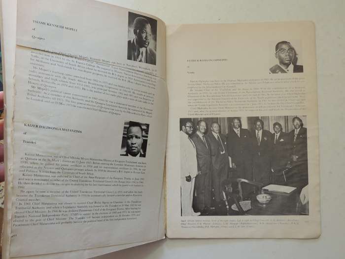 Blackhomelands In South Africa  - T. Malan & P.S. Hattingh   (As Is)