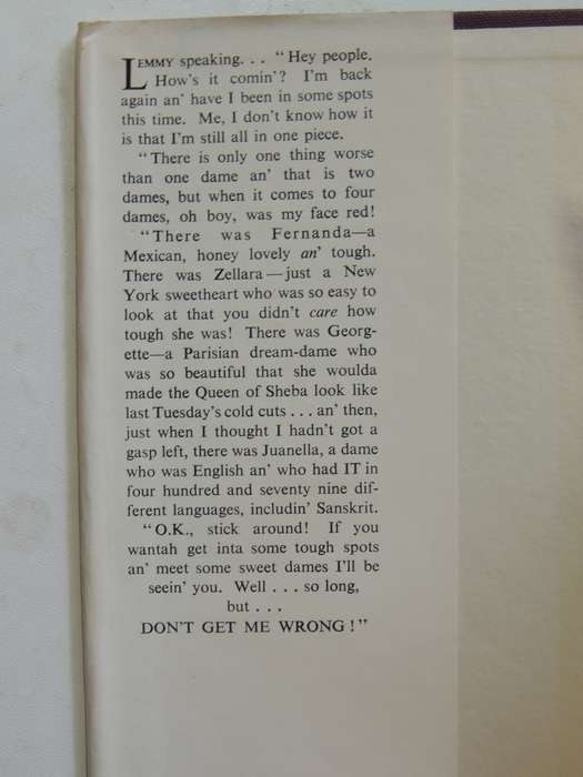 Don't Get Me Wrong - Peter Cheyney