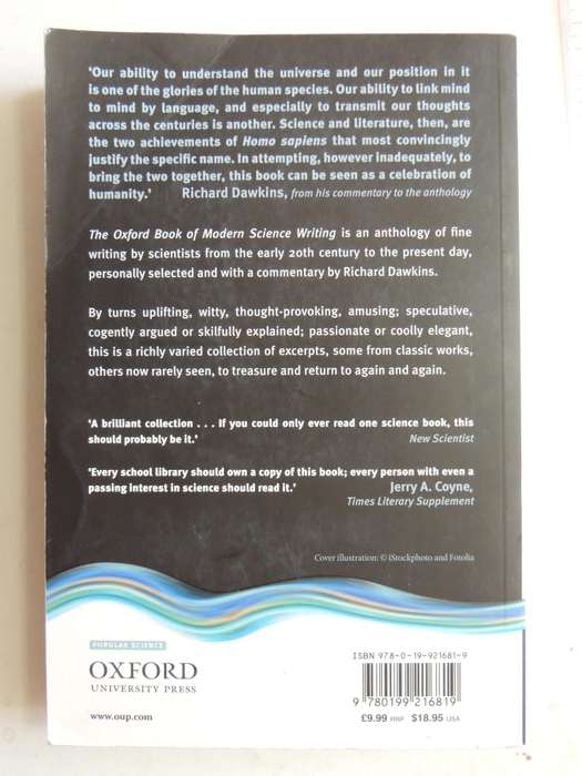 The Oxford Book Of Modern Science Writing  - Richard Dawkins