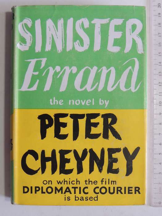 Sinster Errand - Peter Cheyney